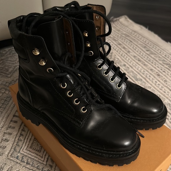 Isabel Marant Campa Leather Boot Size EU37 / US 7 - Picture 3 of 5